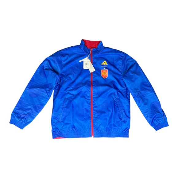 Adidas Spain World Cup Reversible anthem Jacket HE8904 Women’s Size Large - Picture 1 of 6